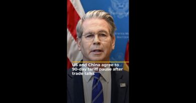 US and China agree to 90-day tariff pause after trade talks
