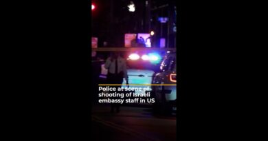 US police investigate after Israeli embassy staff are shot dead | AJ #shorts