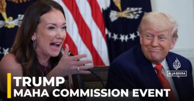 US President Trump attends a MAHA Commission event, at the White House