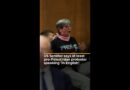 US Senator says at least pro-Palestinian protester speaking ‘in English’ | AJ #shorts