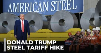 US to double steel import tariffs: Trump announces new levies during visit to factory