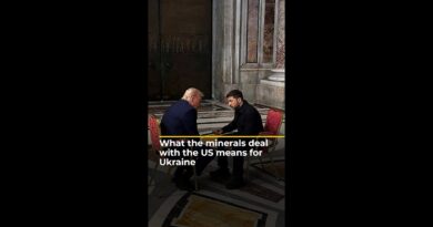 What the minerals deal with the US means for Ukraine | AJ #shorts