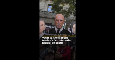 What to know about Mexico’s first-of-its-kind judicial elections | AJ #shorts