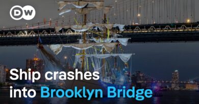 Why a Mexican Navy ship crashed into Brooklyn Bridge | DW News
