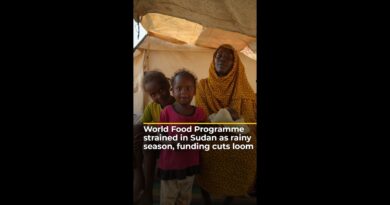 World Food Programme strained in Sudan as rainy season, funding cuts loom | AJ #shorts