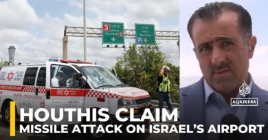 Yemen’s Houthi rebels claim missile attack on Israel’s Ben Gurion Airport