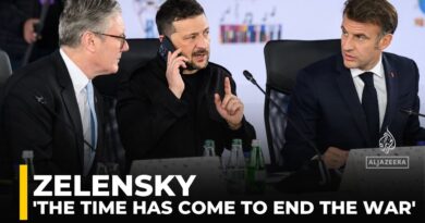 Zelensky pushes for end to war at European summit in Albania