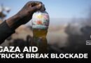 140 aid trucks enter Gaza: Relief for Palestinians under Israeli blockade