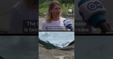 A glaciologist explains how a Swiss village was wiped off the map by a glacier | DW News