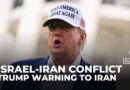 Asked if US will strike Iran, Trump says: ‘I may do it, I may not do it’