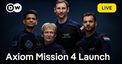 Axiom-4 mission rocket launch to the International Space Station | DW News