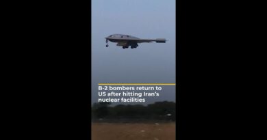 B-2 bombers return to US after hitting Iran’s nuclear facilities | AJ #shorts