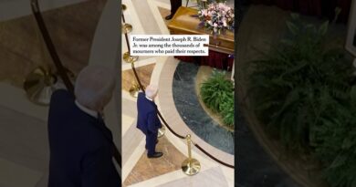 Biden Joins Mourners of Assassinated Lawmaker and Husband