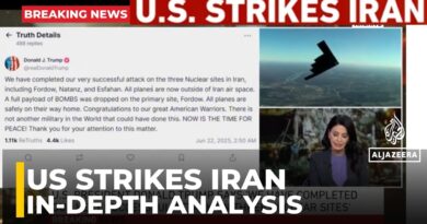 BREAKING: U.S Bombs 3 Nuclear Sites in IRAN | Fordow, Natanz & Isfahan Targeted