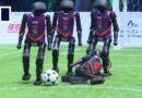 China’s first 3-on-3 autonomous AI robot football match kicks off