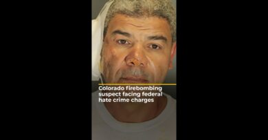 Colorado firebombing suspect facing federal hate crime charges | AJ #shorts