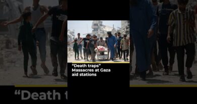 “Death traps” Massacres at Gaza aid stations | LP #shorts #gaza