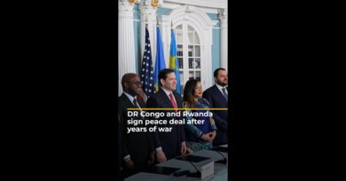 DR Congo and Rwanda sign peace deal after years of war | AJ #shorts