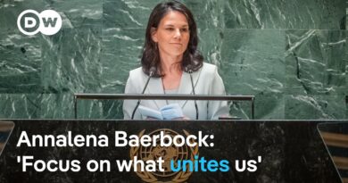 DW interviews the new president of the United Nations General Assembly Annalena Baerbock | DW News