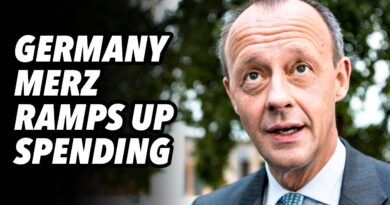 Germany Merz ramps up spending. UK Never here Keir