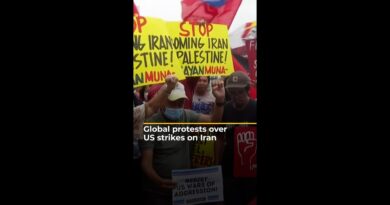 Global protests over US strikes on Iran
