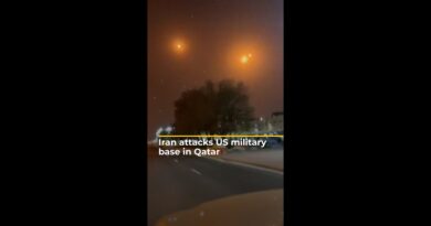 Iran attacks US military base in Qatar | AJ #shorts