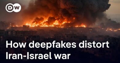Iran-Israel conflict sparks wave of AI-generated videos | DW News