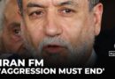 Iran ready for diplomacy ‘once aggression is stopped’: Araghchi
