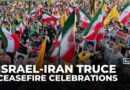 Iranians celebrate ceasefire ‘victory’ over Israel