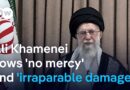 Iran’s Khamenei vows “no mercy” to Israel, US strikes will cause “irreparable damage” | DW News