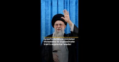 Israel threatens to kill Iran’s supreme leader after missile strikes | AJ #shorts