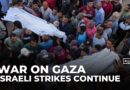 Israeli attacks across the Gaza Strip continue, at least six killed during internet blackout