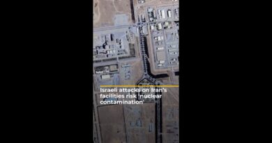 Israeli attacks on Iran’s facilities risk ‘nuclear contamination’ |m AJ #shorts