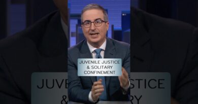 Juvenile Justice & Solitary Confinement #lastweektonight
