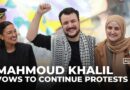 Mahmoud Khalil vows to continue to ‘speak up for Palestine’ after release