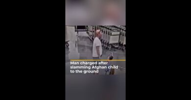 Man charged after violently slamming Afghan child to the ground | AJ #shorts