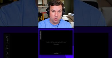 Microsoft is saying hello to the Black Screen of Death error message instead. #vergecast