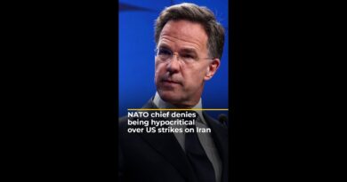 NATO chief denies being hypocritical over US strikes on Iran | AJ #shorts