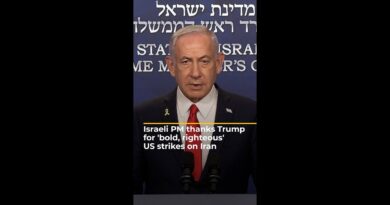 Netanyahu thanks Trump for ‘historic’ US strikes on Iran’s nuclear sites
