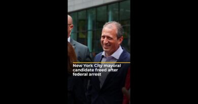 New York City mayoral candidate freed after federal arrest | AJ #shorts