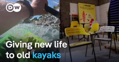 One man’s mission to turn old kayaks into new furniture in France | Focus on Europa