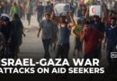 Palestinians in Gaza risk death at aid centres, labelled ‘death traps’ by the UN