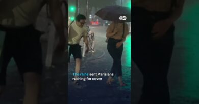 Paris hit by heavy rainfall, flash flooding | DW News