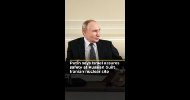 Putin says Israel assures safety at Russian-built Iranian nuclear site | AJ #shorts