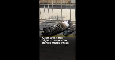 Qatar says it has ‘right to respond’ to Iranian missile attack | AJ #shorts
