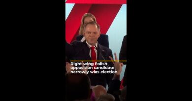 Right-wing Polish opposition candidate narrowly wins election | AJ #Shorts
