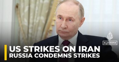Russia’s Putin says US aggression against Iran is ‘groundless’