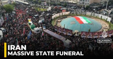 Scenes in Tehran show renewed national unity in face of foreign attacks