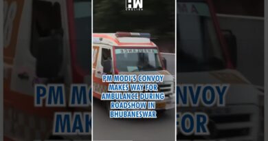 #Shorts | PM Modi’s Convoy Makes Way for Ambulance During Roadshow In Bhubaneswar, Odisha | BJP