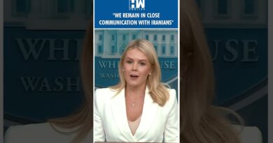 #Shorts | “We remain in close communication with Iranians”: White House | Trump | Khamenei | US Iran